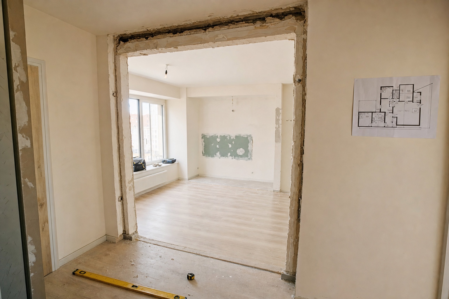 Перепланировка квартиры согласование — фото выполненных работ